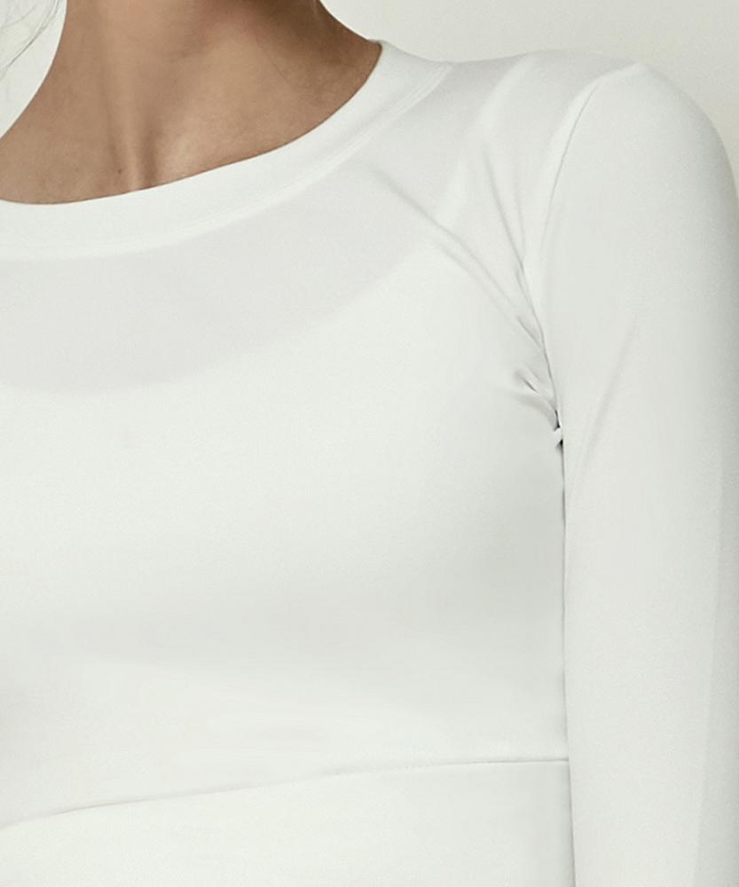 Debiweeo Edge Croptee Devi-T0010-White