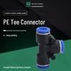Leak-Proof T-Type Air Tube Connector - PE4/6/8/10/12 Quick Connect Fittings