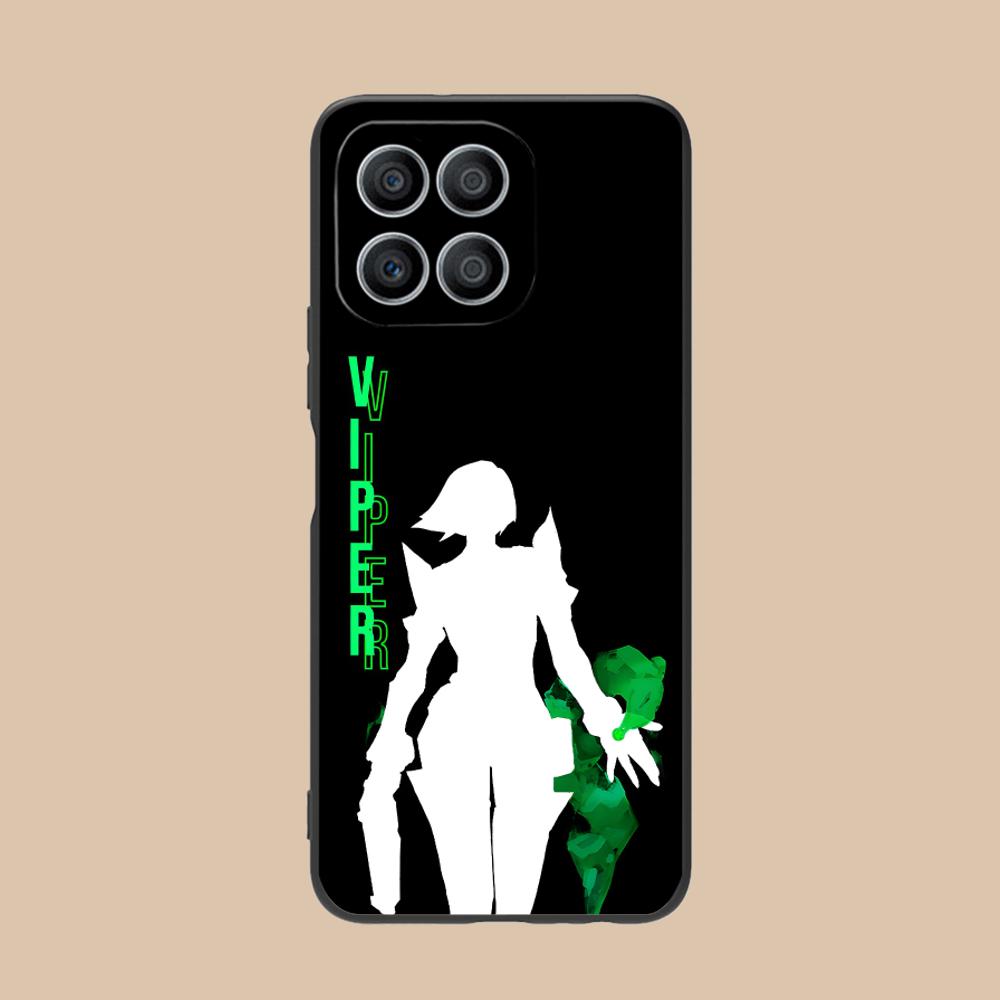 Valo Viper Phone Case for Honor 90 80 70 60 50 30 20 10 9 8 7 Pro S SE Lite 5G Soft TPU Shockproof Cover