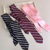 Long Waistband Korean Style Striped Waist Belts Waistband for Women Cute Dog Fashion Jeans Belt Uniform Shirt Suit Neck Ties