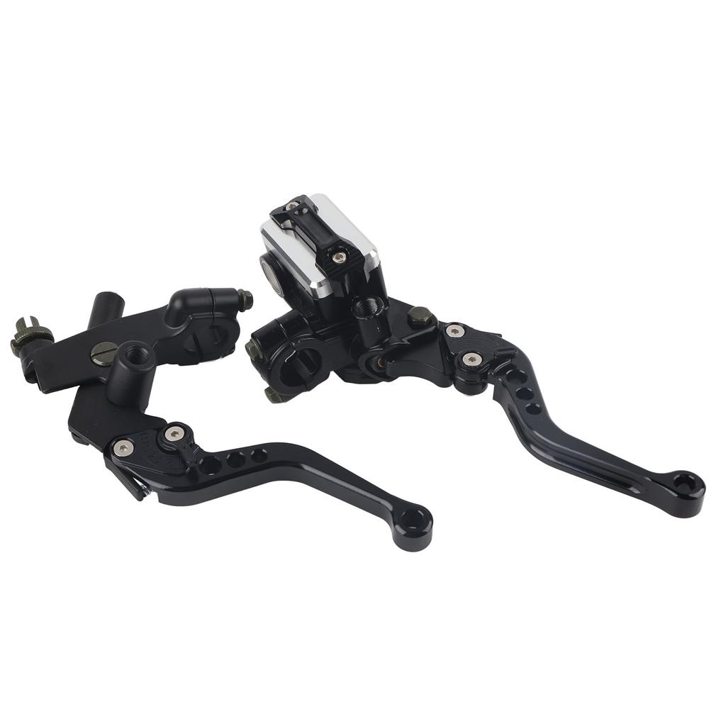 1 Pair 7/8"(22mm) Universal Motorcycle Brake Clutch Master Cylinder Reservoir Levers