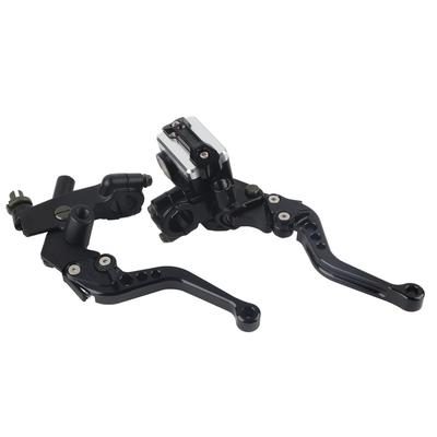 1 Pair 7 8 (22mm) Universal Motorcycle Brake Clutch Master Cylinder Reservoir Levers