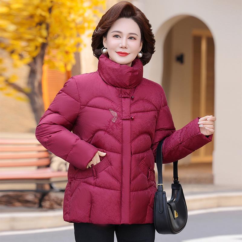 2025 New Style Winter Coat: Chic Cotton Jacket for Middle-aged & Elderly Women