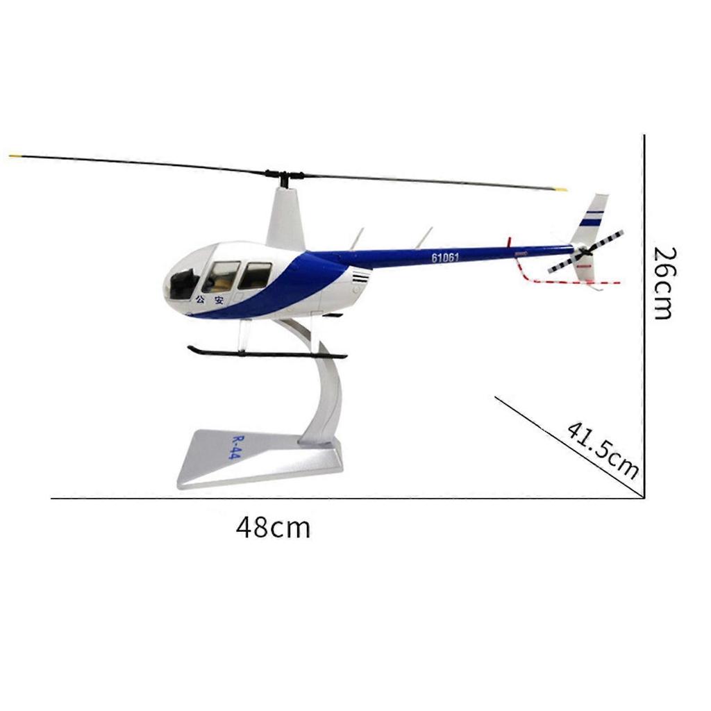 1/32 ROBINSON R44 Luftwaffe Metall Armee Modell Sammlerstücke Geschenke Bürodekoration