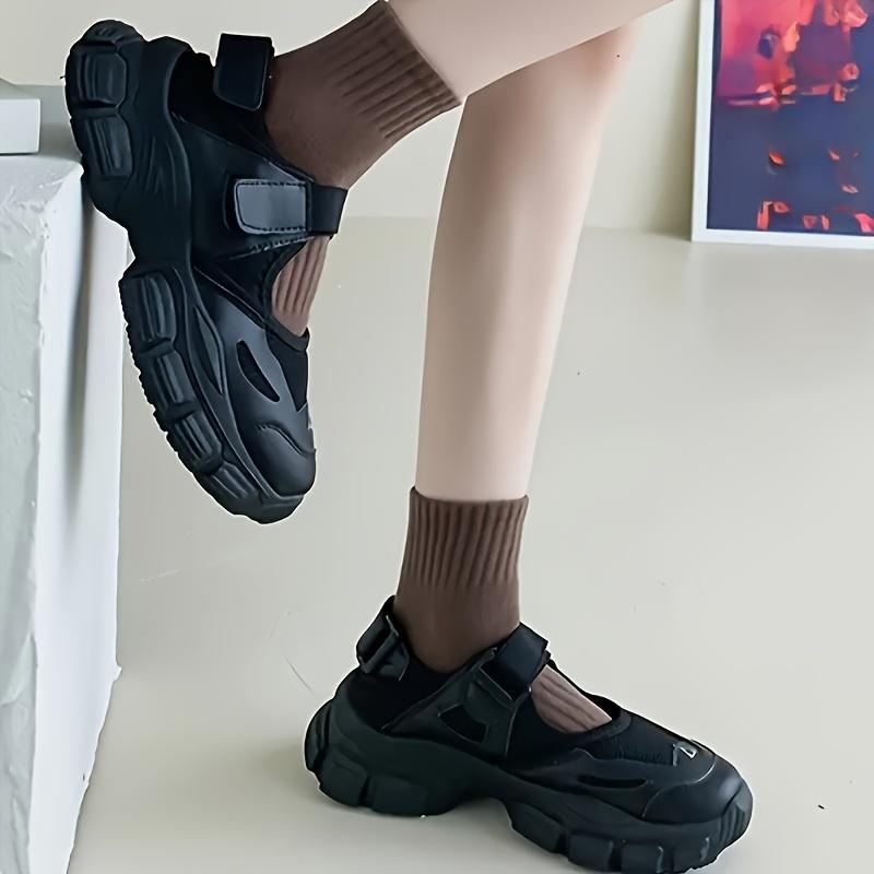 High Quality6pcs Women's Ribbed Crew Socks - Soft Breathable Mid-Calf Socks, Solid Color All-Season Comfort for Sports & Casual Wear, Machine