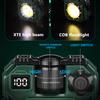 Rechargeable Hook Outdoor Emergency Camping Lamp,Super Bright Portable COB Flashlight,SOLAR CHARGING Torch,5 MODES.Magnetic