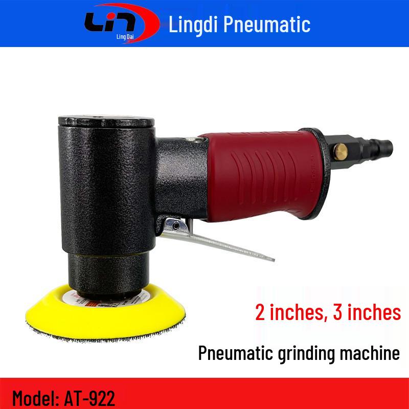 Taiwan Lingdi AT-922 2-Inch Pneumatic Orbital Sander & 3-Inch Eccentric Rotary Polisher