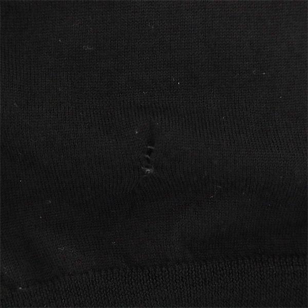 Black Label Long Sleeve Wool Knit Cardigan M Black Paul Smith Women Used