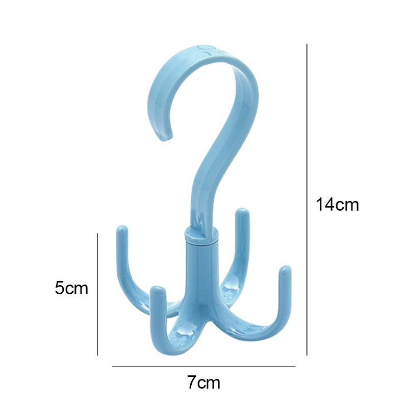 Kleiderständer für den Kleiderschrank, platzsparend, gedrehte Kleiderbügelhaken, Kleiderbügel für Taschen, Schuhe, Gürtel, Schals, Kleiderbügel