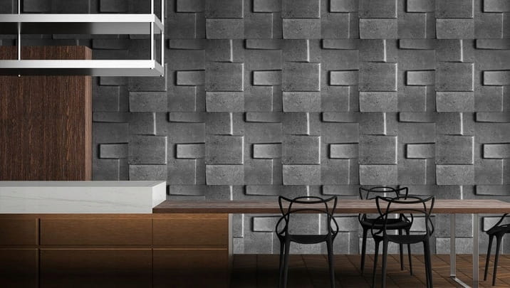 Decorative Wall Panels Brick Effect , Pack of 8