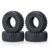 TRZX RC-Gummireifen 38 mm für Kyosho Jimny Axial SCX24 1/18 1/24 (4 Stück)