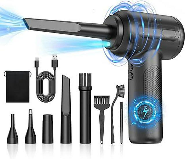 High-Power Wireless Car & Keyboard Vacuum Cleaner with USB Charging
