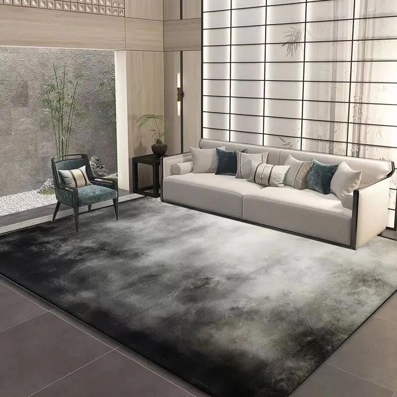

Скандинавський Розкішний Стиль Килим для Вітальні Абстрактний Декор для Спальні Великі Килими Прані Нековзні Еластичні Офісний Килимок для Підлоги Зручний 80*120cm