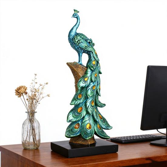 Ornament Resin Sculpture Decorative Figurine Garden Decor Home Office Artistic Tabletop Accent