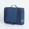 Pure Color Multi Compartment Pockets Oxford Cloth Wash Toiletry Bag Travel Portable For Toothbrush Storage