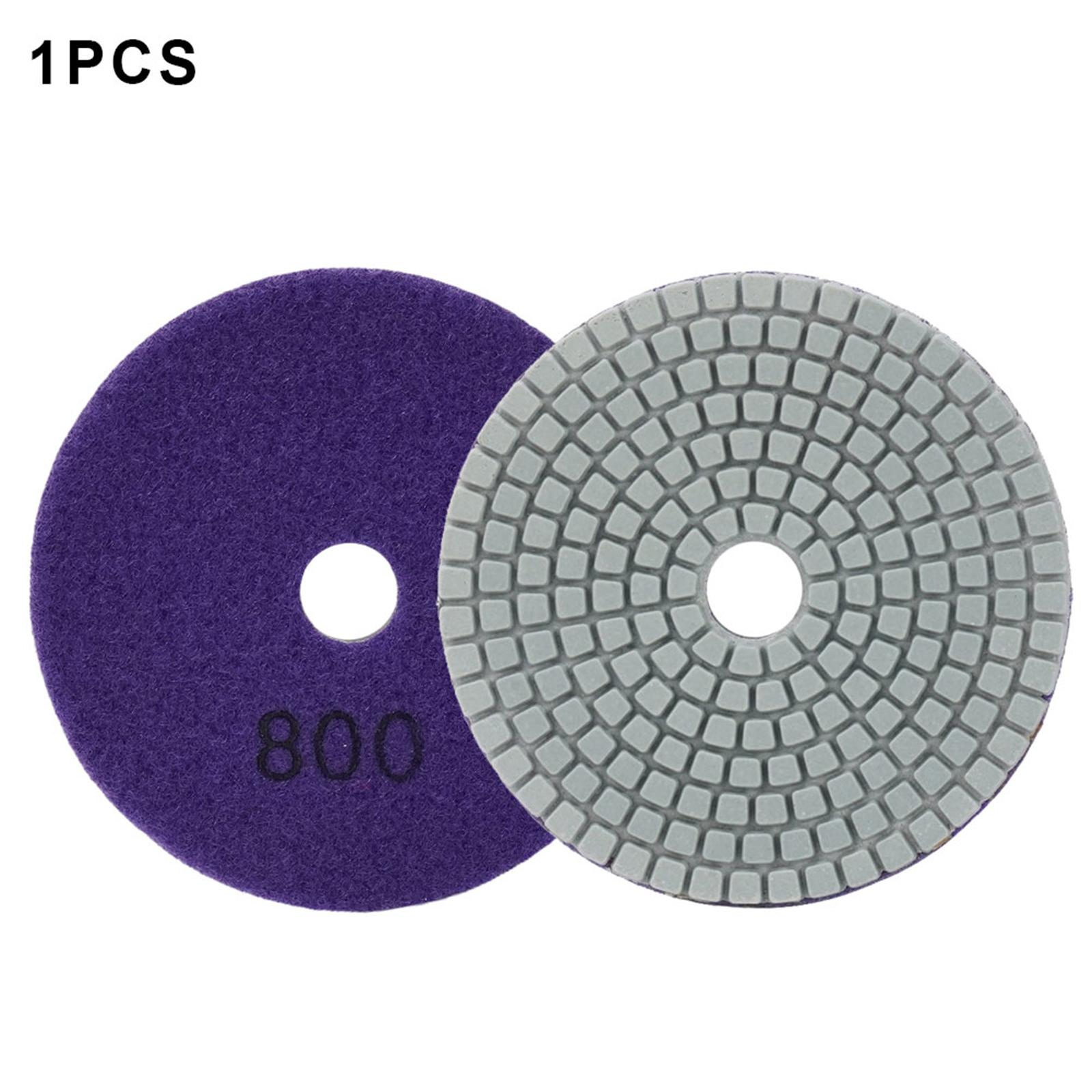 

4inch Emery Polishing Pads Wet Dry Granite Concrete Marble Glass Stone Sanding Granite Concrete Abrasive Grinding