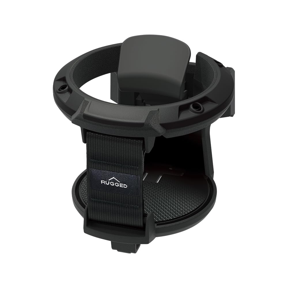 Tsuchiya Yac Car Interior Accessories RUGGED Drink BK PF468
