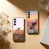 Your Lie In April Phone Case Black Silicone Soft For Samsung Galaxy A73,A72,A71,A70,A53,A52,A51