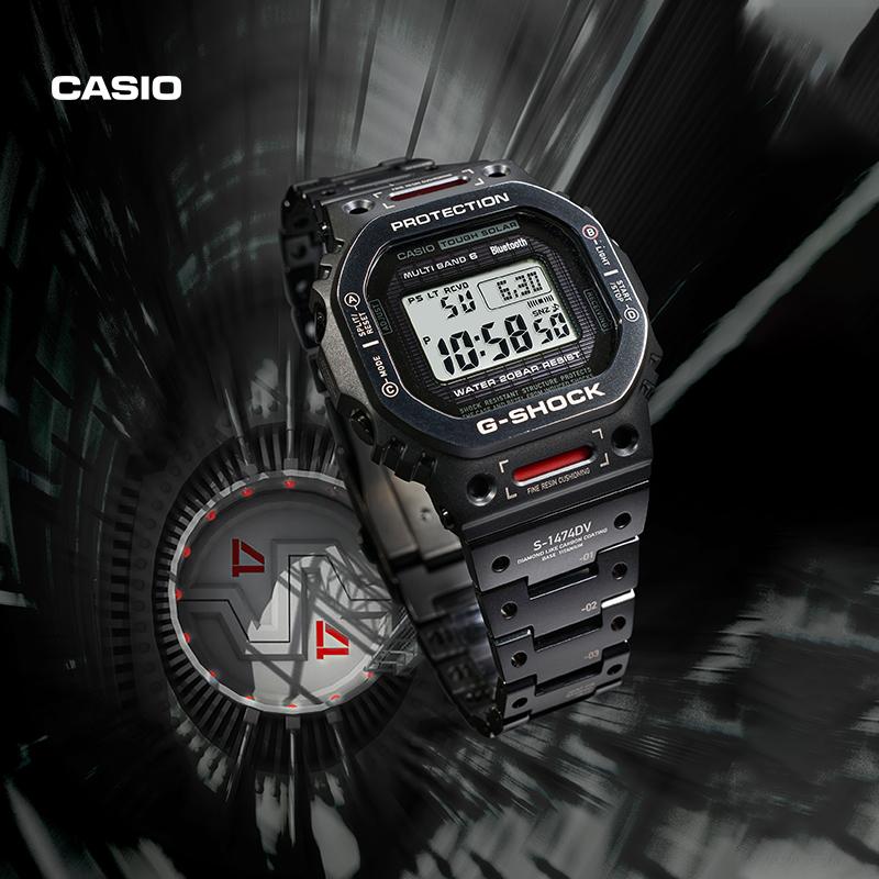 CASIO Men Full Metal Series Black Watch GMW-B5000TVA-1PR