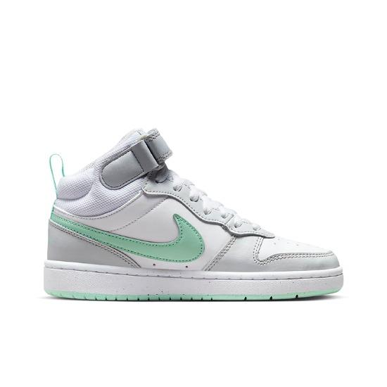Nike Court Borough Mid 2 GS Pure Platinum Mint Foam CD7782-011