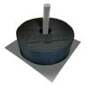 18in Round Sandbags with Side Slot Opening for Umbrella Stands Adjustable Weight Fillable Sandbag for Outdoor Patio Use