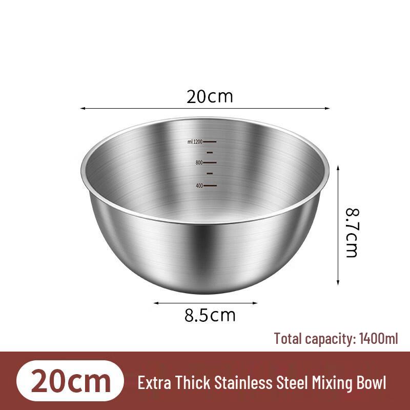ZISIZ Food Grade 316 Stainless Steel Basin