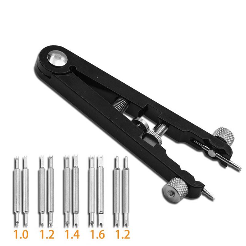 V-Shaped Watch Band Remover Plier 6825 Spring Bar Watch Strap Aluminum Alloy Repair Removing Tool Adjuster Plier Repair Tool