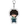 Rurouni Kenshin Portachiavi Acrilico Gioielli Prodotti Correlati al Campus Creatività Culturale Regalo per Amici Sacchetto Portachiavi Collezione