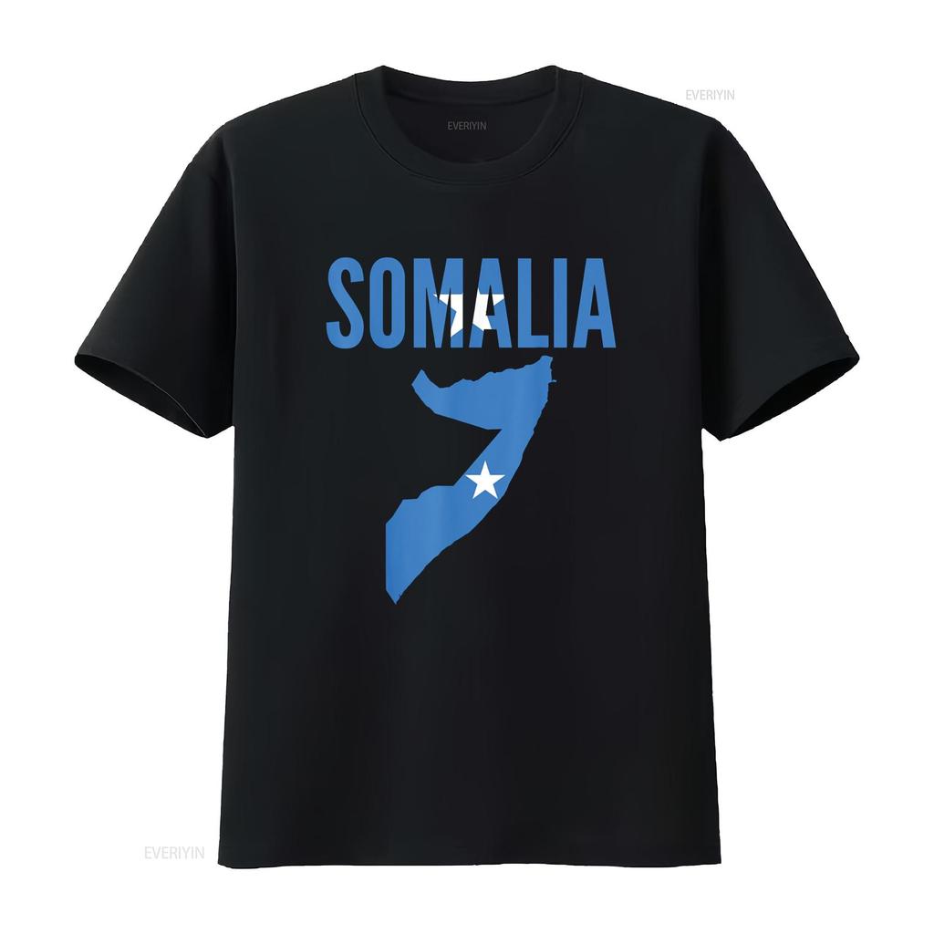 Somali Somalia Country Map Flag T Shirt vintage Washed Casual Breathable Soft homme graphic Stylish streetwear designer clothes