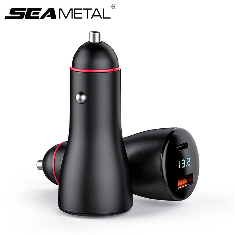 12V-24V Car Cigarette Lighter Charger 65W+45W PD USB Quick Charge Auto Power Adapter Car Charging for Smartphone Laptop Camera