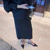 Shoes for Women Sexy Pointed Toe Women's Sandals Comfortable Low Heel Trendy Sandal Simple Versatile Pumps