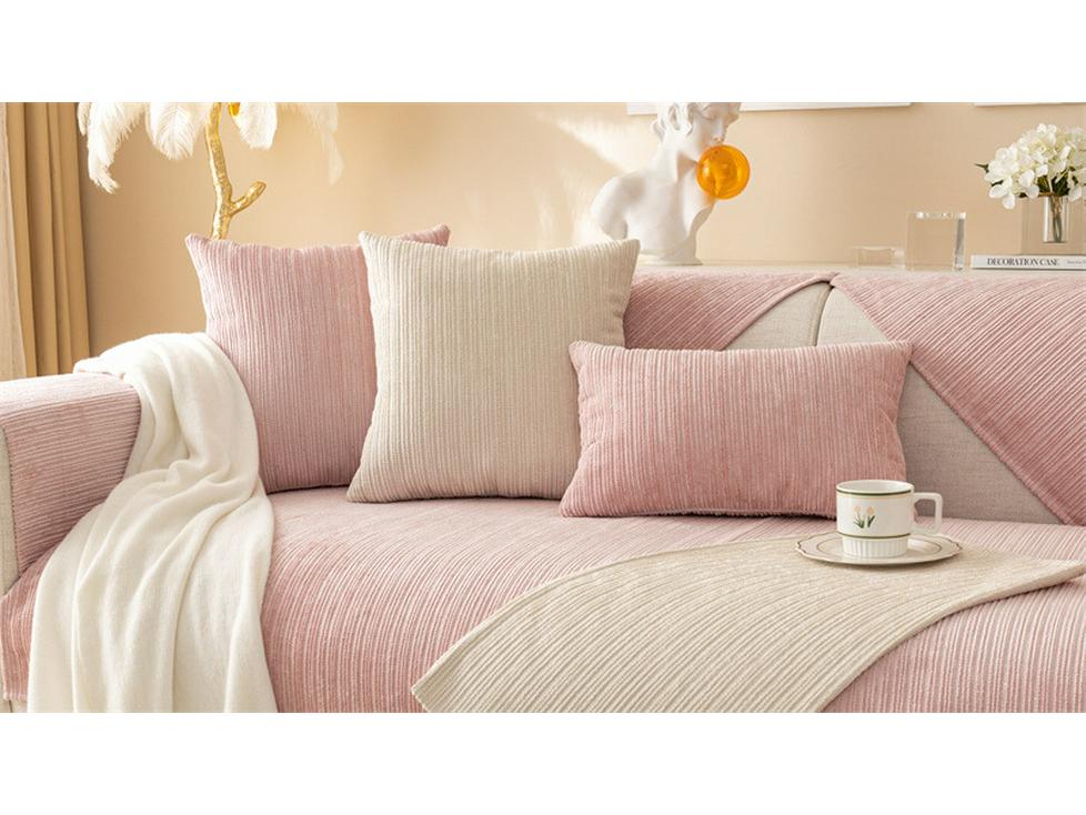 Winter Plüsch Rutschfest Kord Sofa Kissen