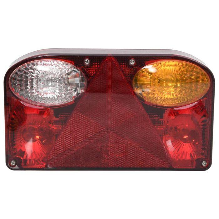Trailer Lights 2 Pcs Red 23x6x13 Cm 12V Classic Bulb