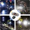 Luz Trasera Impermeable para Bicicleta Control Remoto Intermitentes 5 Modelos Carga para Bicicletas de Montaña Scooters