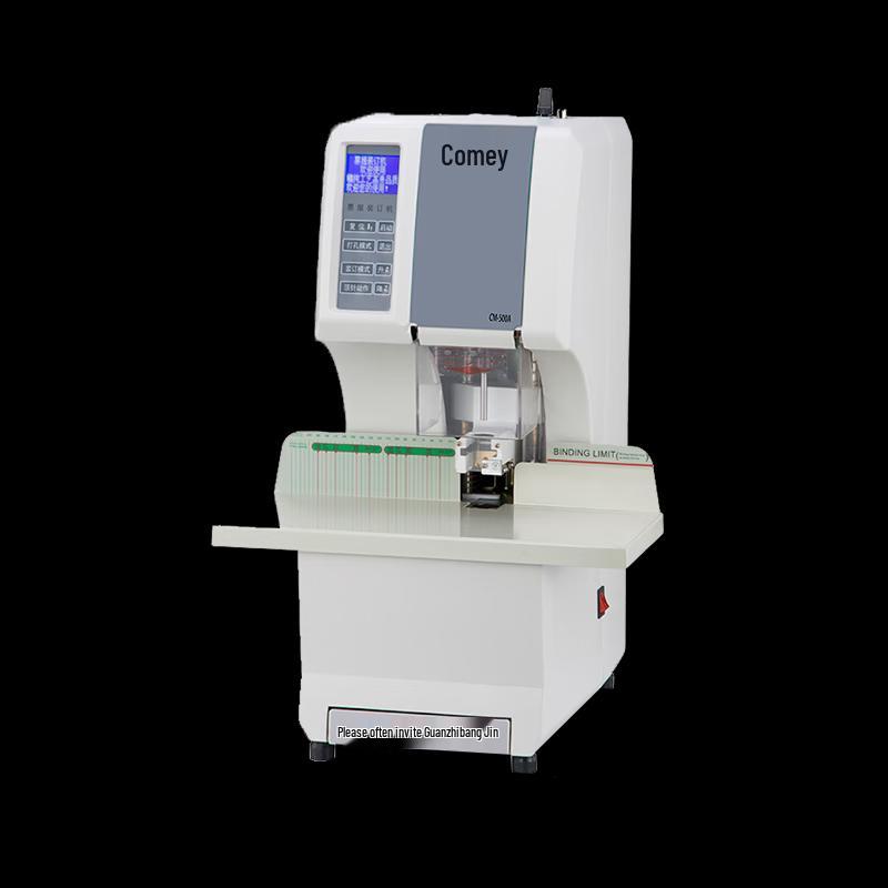 Comet CM-500K Automatic Financial Document Binding Machine CN Plug (adapter Included)