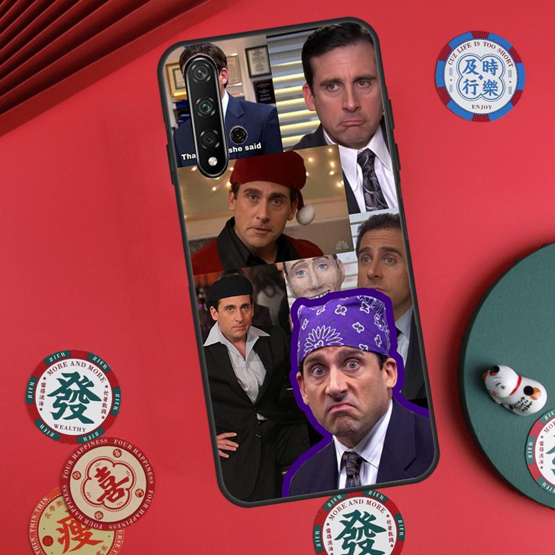Michael Scott The Office For Huawei Nova 5T 9 10 SE 7i 8i 11i 12i Y73 Y72 Y61 Y91 Y60 Y70 Y90 P20 P30 P40 Lite Case