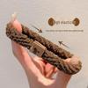 Simple Durable High-Elastic Hair Tie - New 2025 Leather-Covered Hair Accessory