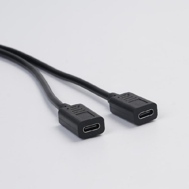 USB C zu 2 USB C Buchse Kabel USB C Kopfhörer Konverter USB C zu USB C Splitter Ladekabel Ersatz