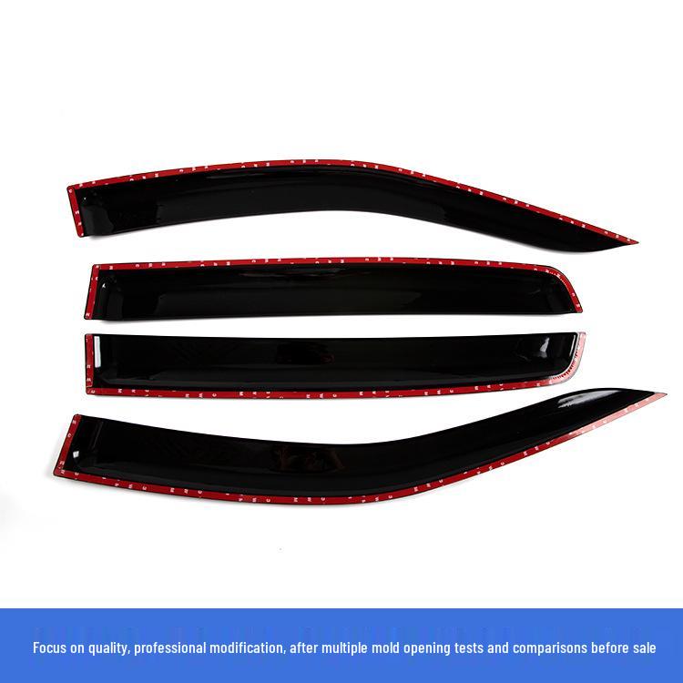 Ford Ranger T6/7/9 Window Visor Rain Guards - Weather Shield for Pickup