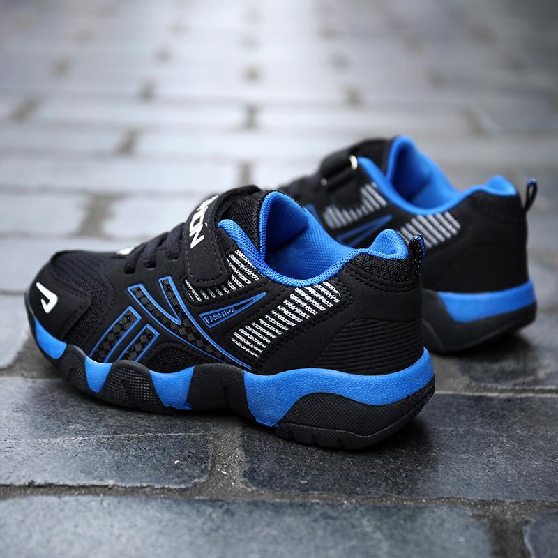 Obuwie dziecięce Chłopięce buty sportowe Siateczkowe buty chłopięce Średni i duzi chłopcy Studenci Obuwie codzienne Obuwie chłopięce