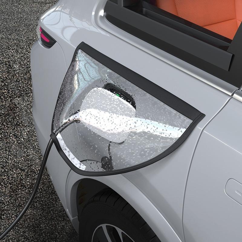 LI AUTO L6/L7/L8/L9/MEGA Car Charging Rain Cover Waterproof New Energy Protection Equipment Modification  adsorption