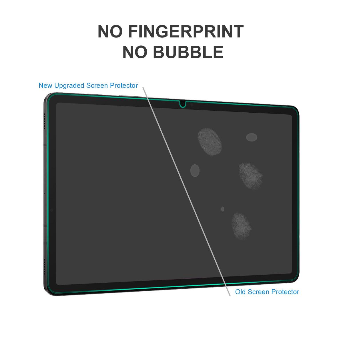 

ENKAY HAT PRINCE For Samsung Galaxy Tab S7/S8/S9/S9 FE 0.33mm Ultra Thin Tablet Screen Protector 9H 2.5D High Aluminium-silicon Glass Film Type A