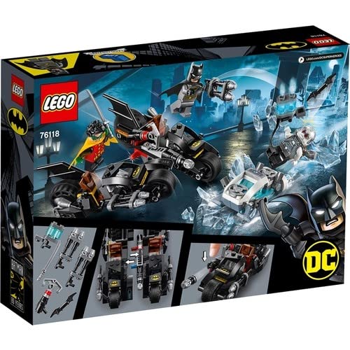 LEGO Super Heroes Freeze und Batcycle Battle 76118 Block Toy Boys Mr. (TM)