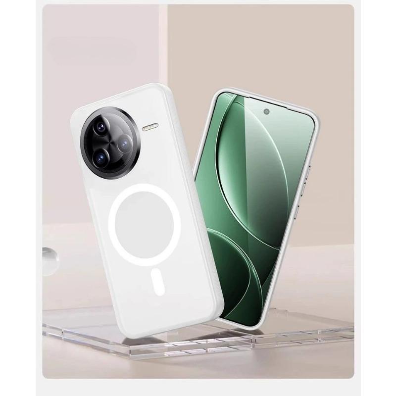 Für Magsafe Magnetic Case für POCO F7 Ultra Luxury Skin Feel Matte Transparent Camera Protective Shell Bumper für POCO F7 Pro