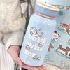 Japanese Style Cute Cat Thermos Cup Stainless Steel Cute Cat Thermos Bottle  Winter