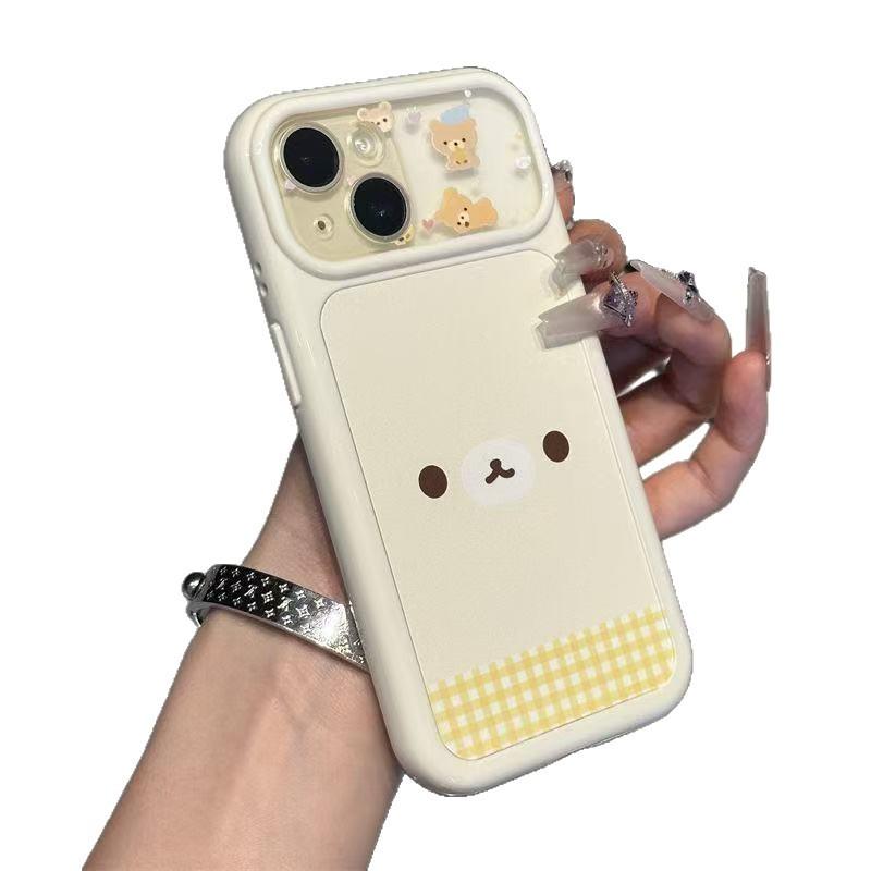 Rabbit easy bear second change apple 11promax mobile phone case for iphone11 transparent case dopamine