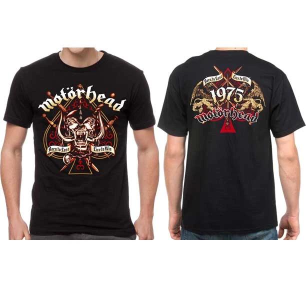Motorhead Sword Spade T-shirt (double sided) 2XL