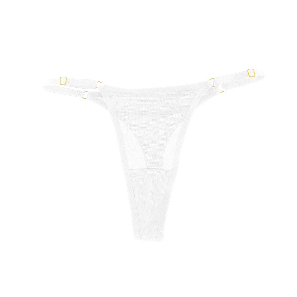 Women's panties thong mesh see-through bikini coercion abstinence hip lift