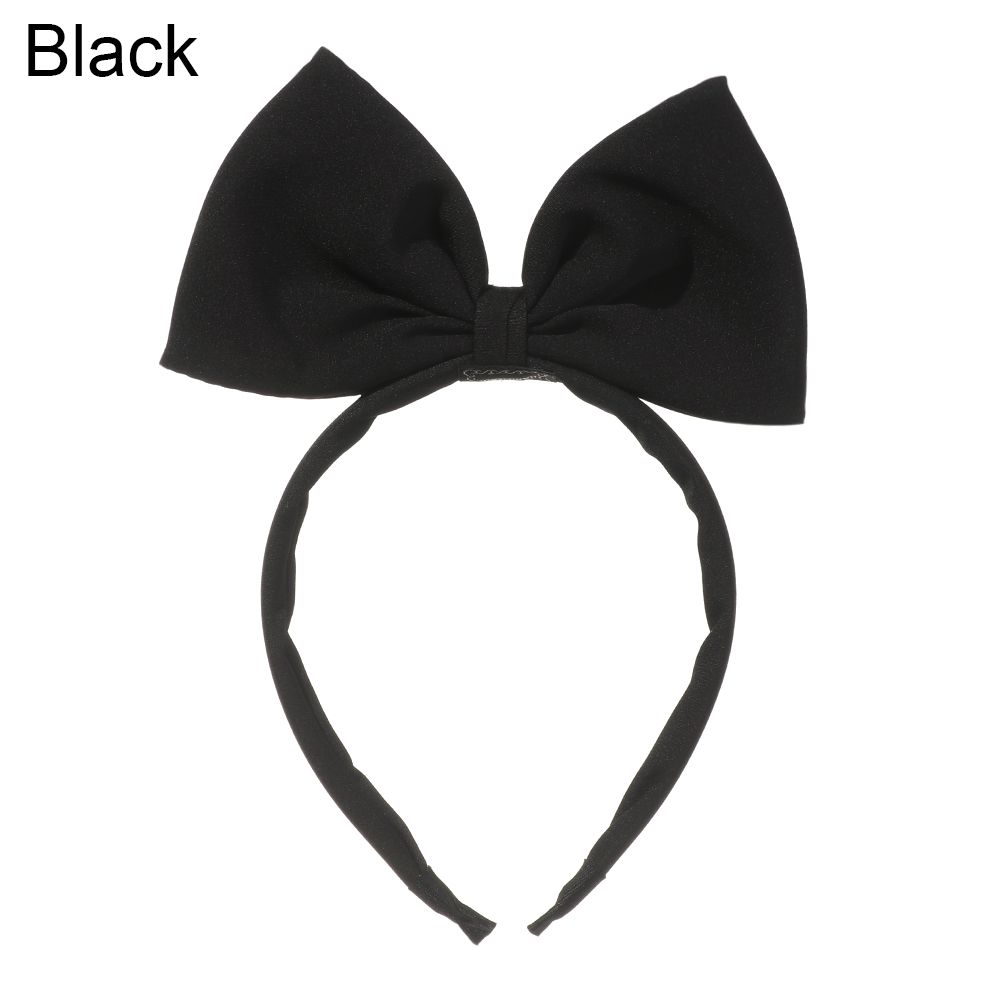 Women Girls Cosplay Costume Headwear Big Bow Headband Headdress Party Decoration Bowknot Hair Bands
