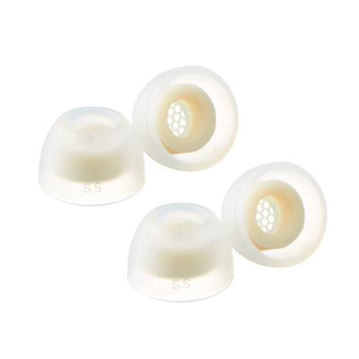 AZLA AZLA SednaEarfit MAX for TWS Pairs of Earpieces SS Tapered Medical for Short Nozzle Wireless Integrated Silicone Comfortable Fit [2 Size]